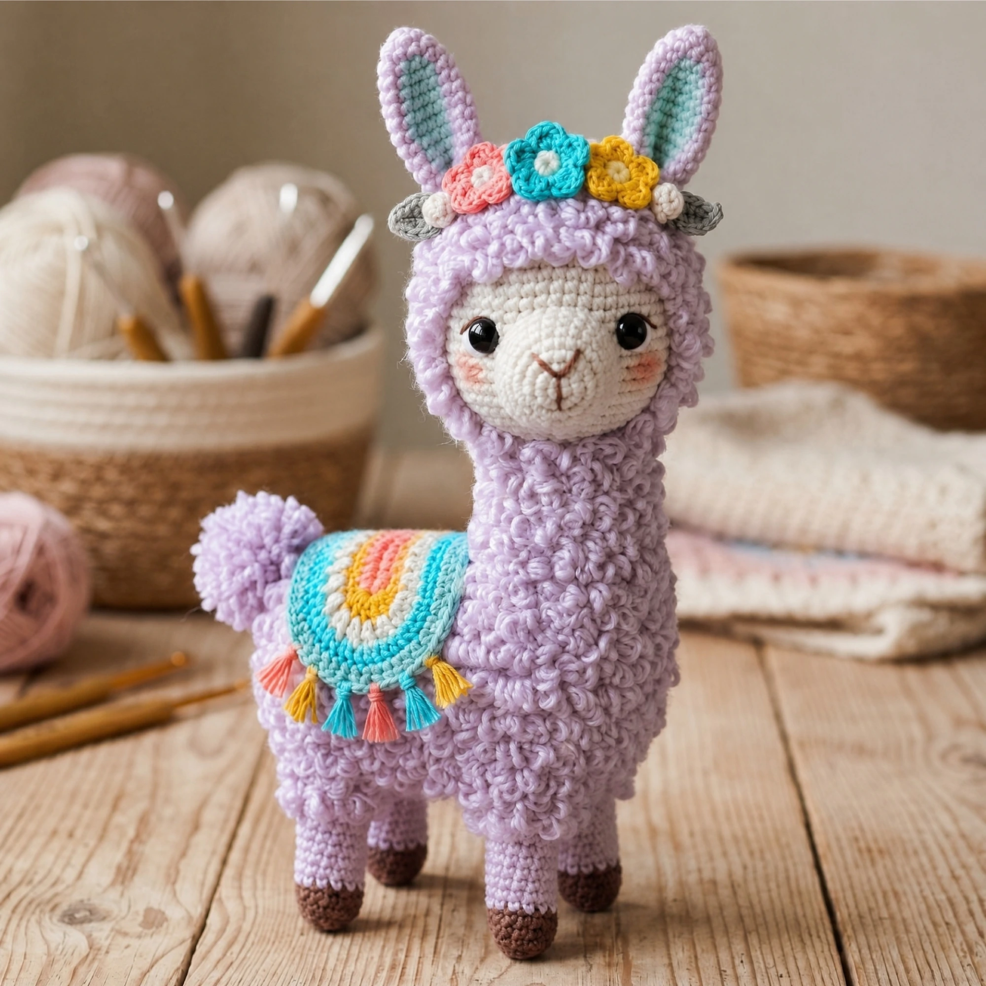 Amigurumi-Crochet-Pattern-Llama-PDF-Tutorial-Easy-Beginner-Instant-Download_1