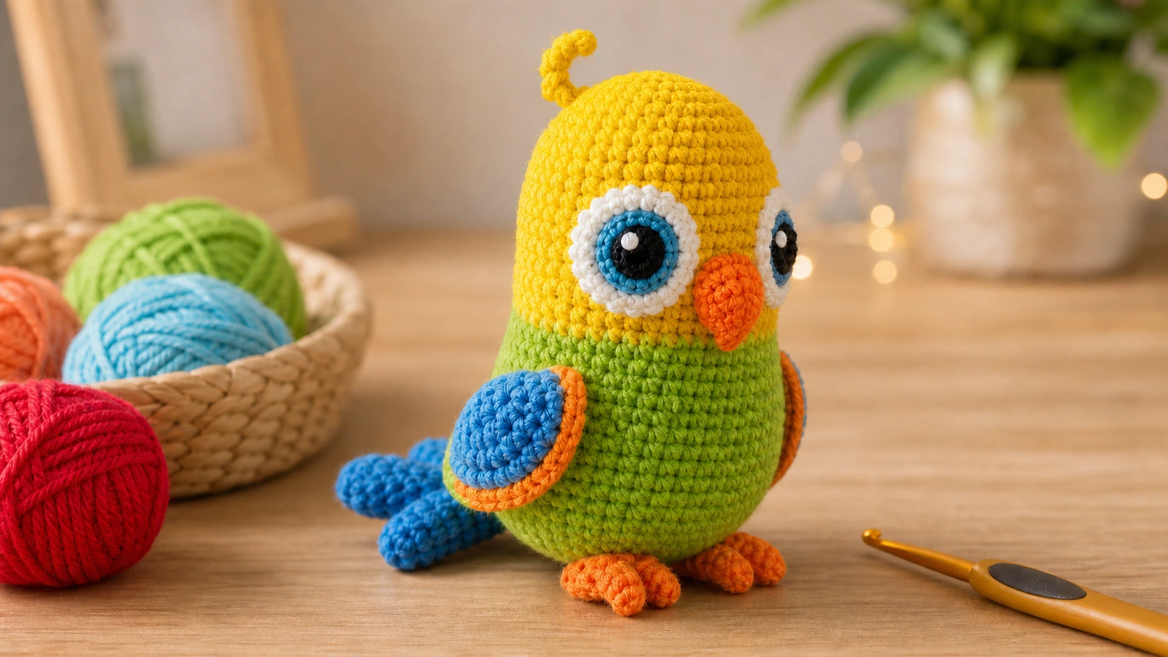Free Crochet Lovebird Pattern: Make a Cute Amigurumi Parrot
