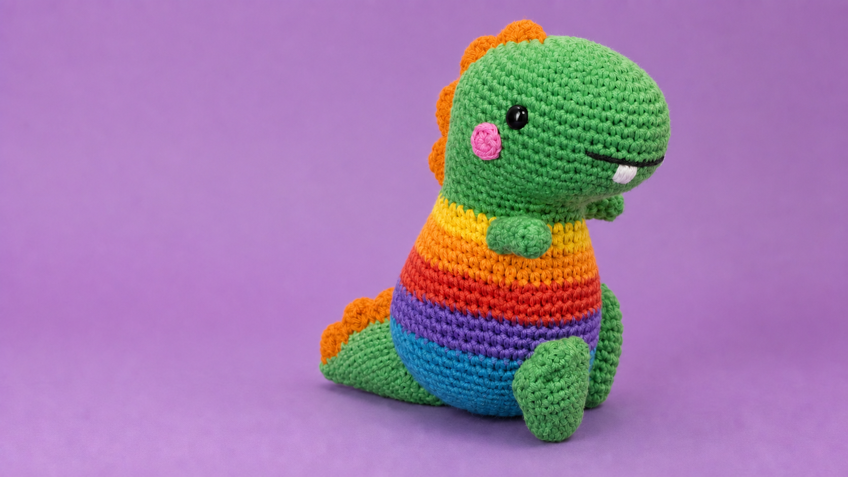 Free Crochet Dinosaur Pattern — Cute Amigurumi Dino Tutorial