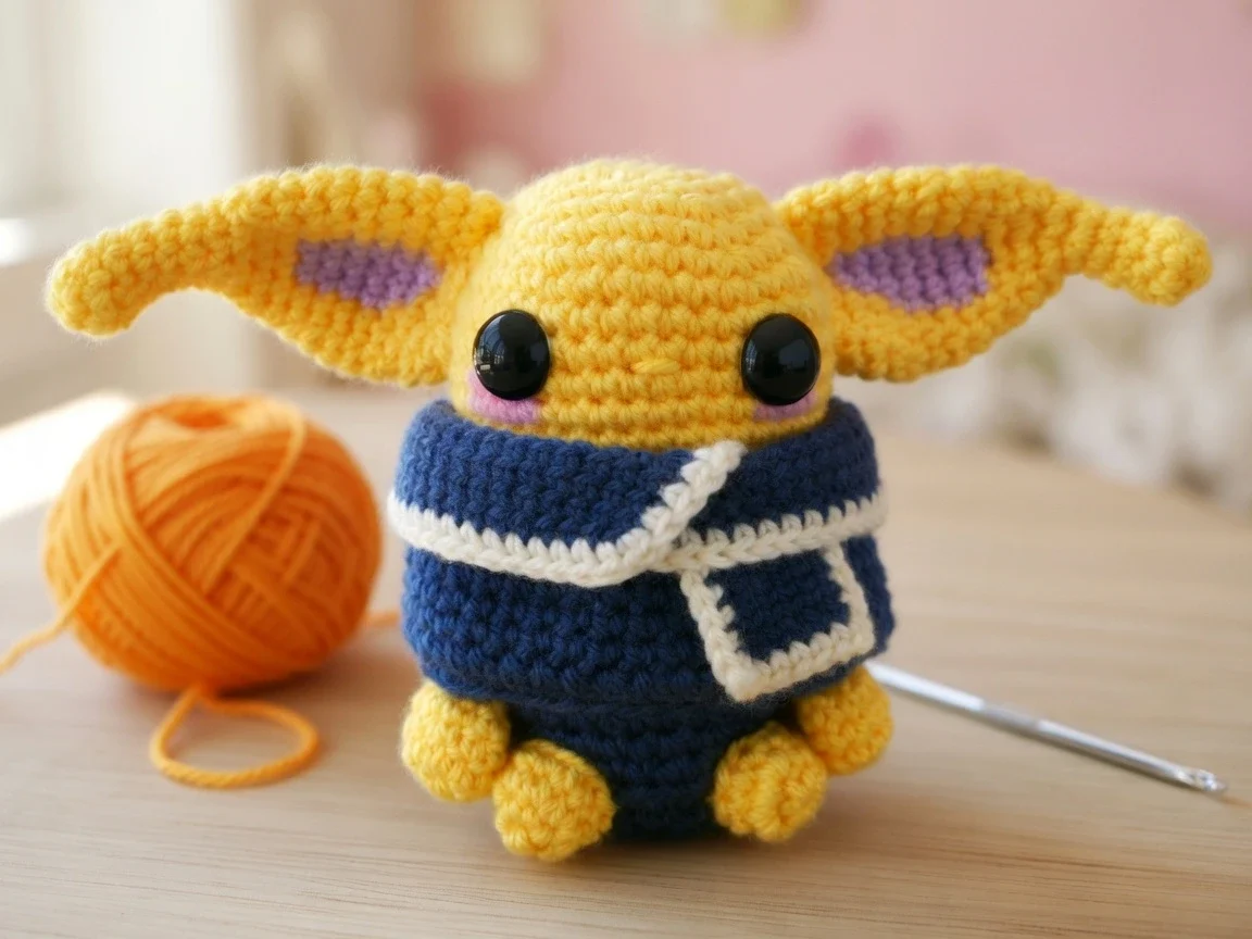 Free Crochet Alien Pattern: Make a Kawaii Baby Alien Amigurumi