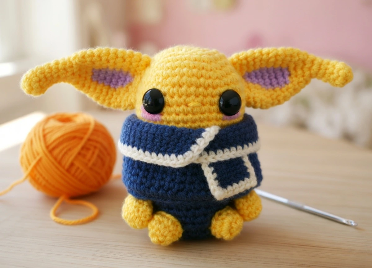 Free Crochet Alien Pattern: Make a Kawaii Baby Alien Amigurumi
